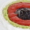 Tarta cu ciocolata, capsune si avocado