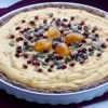 Tarta cu dovleac, rodie si kumquat confiat