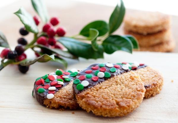 Ginger shortbread cookies/biscuiti cu ghimbir - vegani, fara gluten