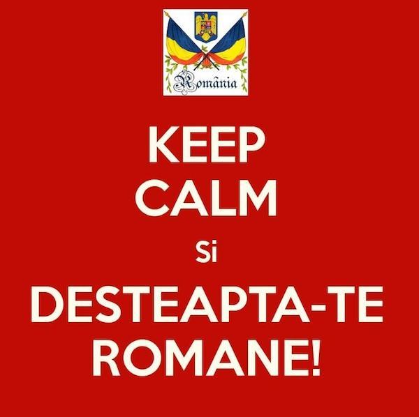 keep calm si desteapta-te romane
