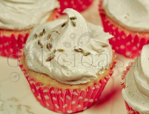 Cupcakes cu lavanda