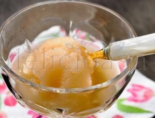 Sorbet de grapefruit & Champagne