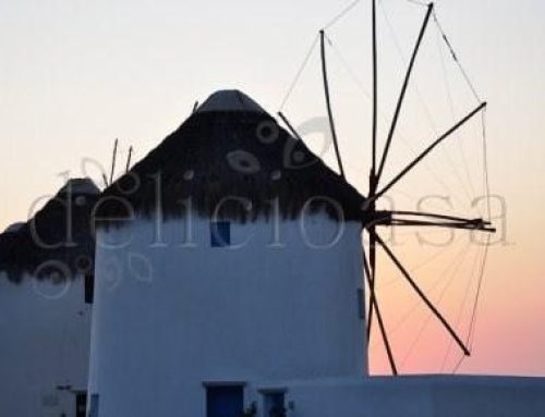 Mykonos, „love affair” cu bunatati grecesti