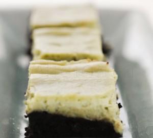 Brownies cu matcha (crema de ceai verde)