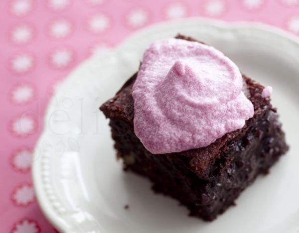 brownies cu crema de sfecla