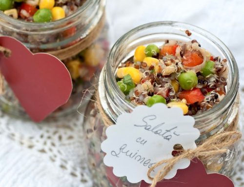 Salata de quinoa, ansoa & leurda