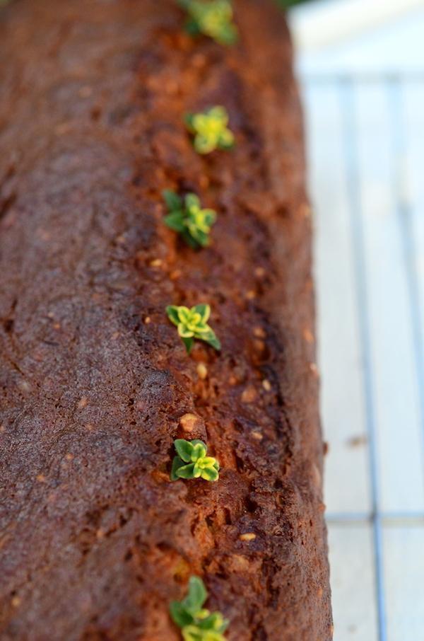 Banana bread cu fructe de aronia