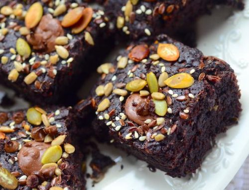 Brownies cu zucchini | vegan/de post