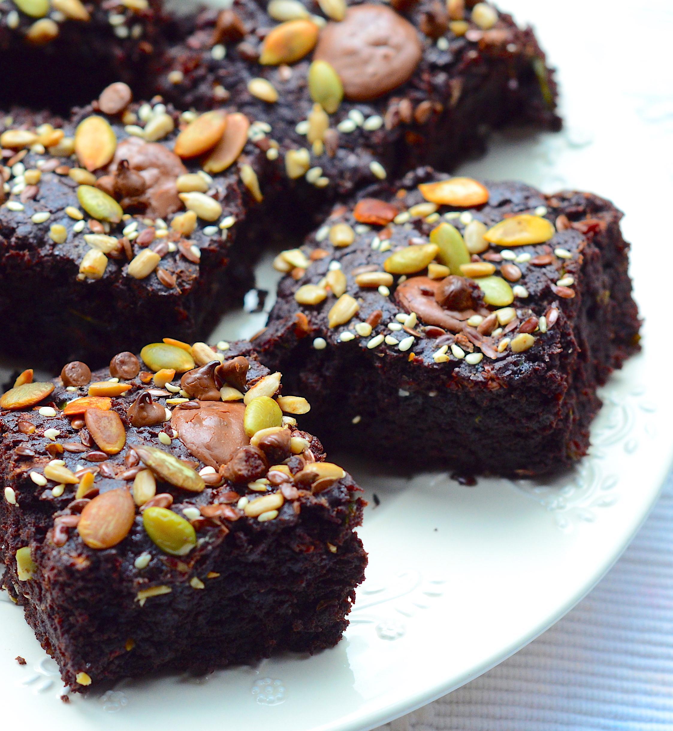 Brownies cu zucchini | Reteta vegana/de post